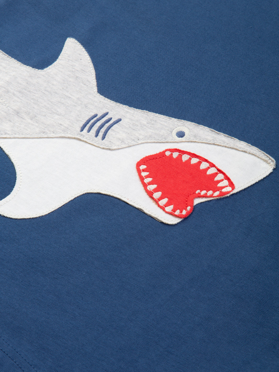 Kite - Shark T-Shirt navyblau