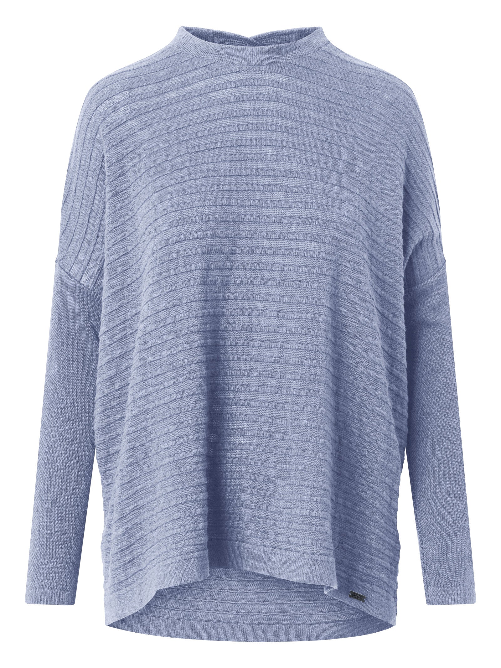Ma Hempwear - Minna fine Knit Sweater stone blue