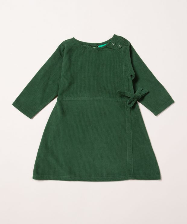 Wrap Up Well Vintage Green Dress. Dress / Kleid lange Aermel