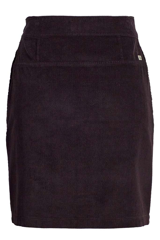 Ma Hempwear - Morita Wrap Skirt dark chocolate