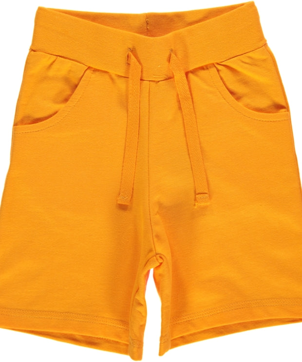 Shorts Regular Orange. kurze Hose Regular mit Tasche laenger