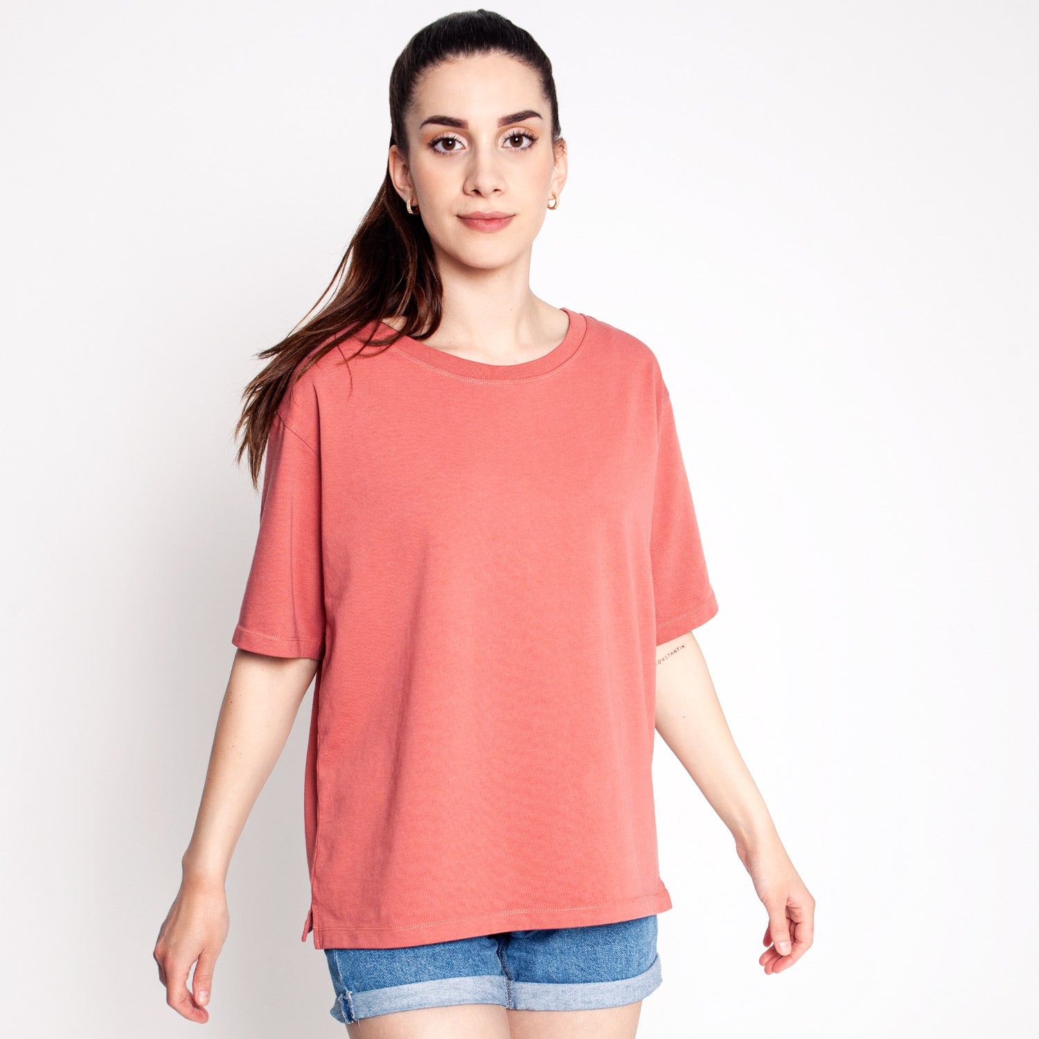 F. Frei - Woman Shirt BIG T (Coral)