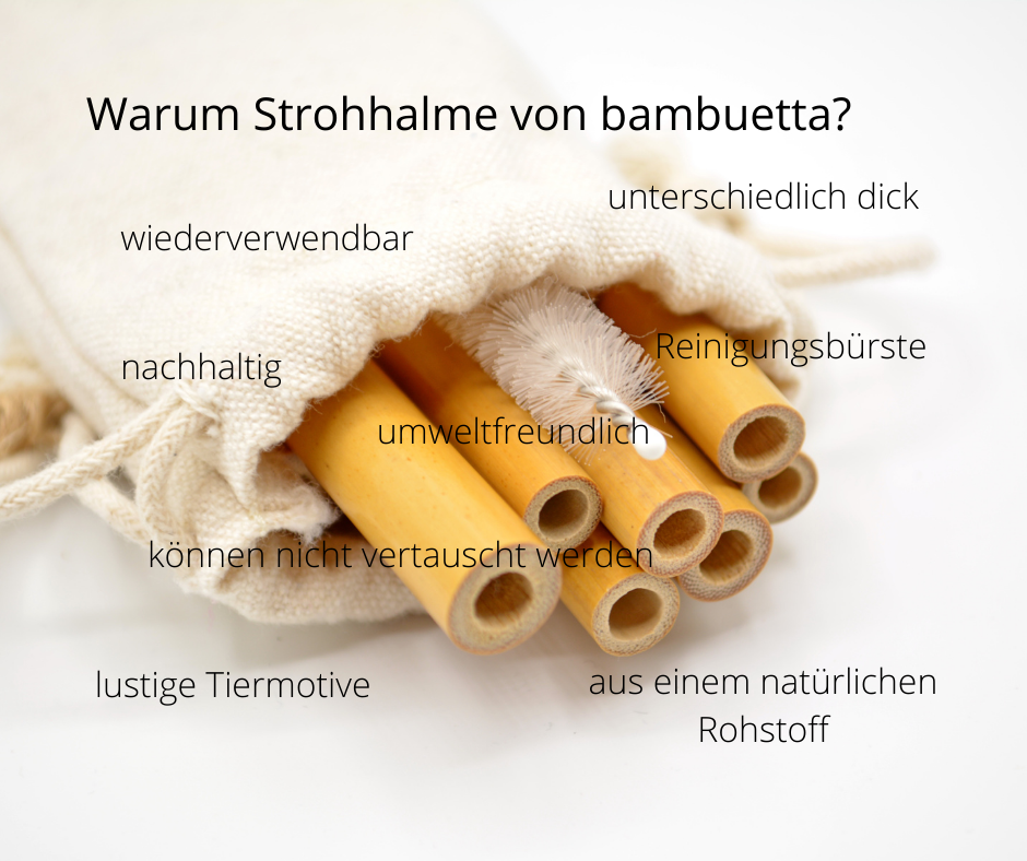Bambuetta - Bambus Strohhalme