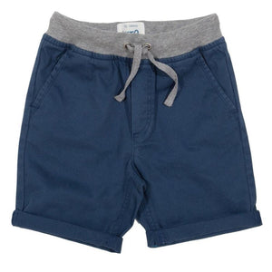 Shorts in schickem navyblau mit Bauchbündchen. Passen zu allen Hemden und Shirts. Für festliche Anlässe im Sommer bestens geeignet.