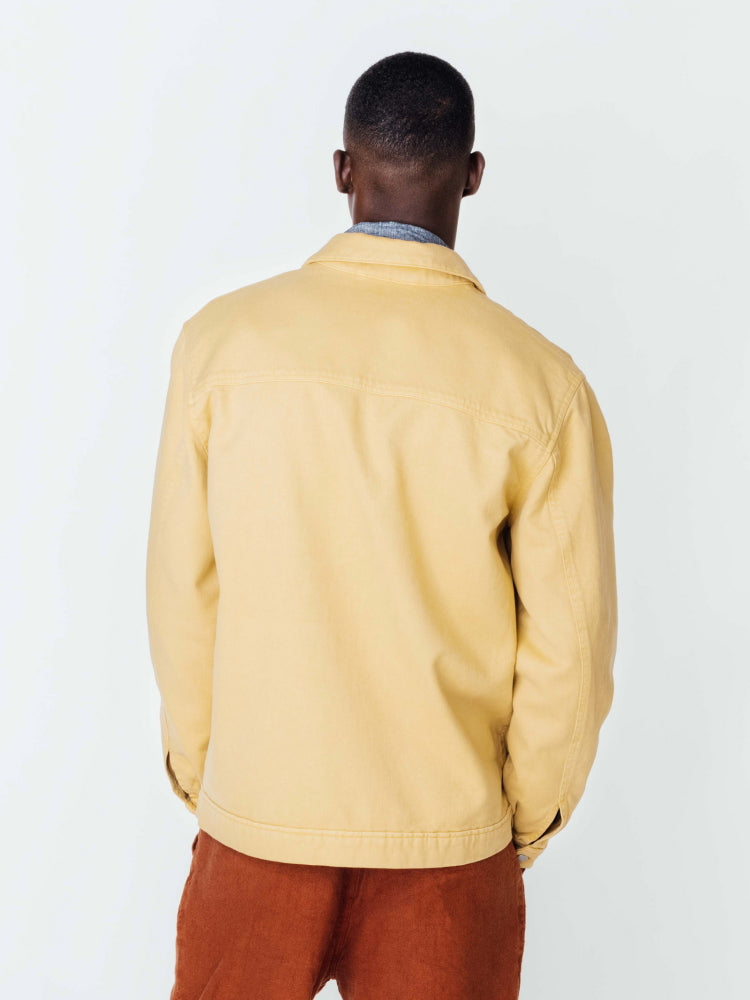 Ma Hempwear - James Overshirt golden yellow