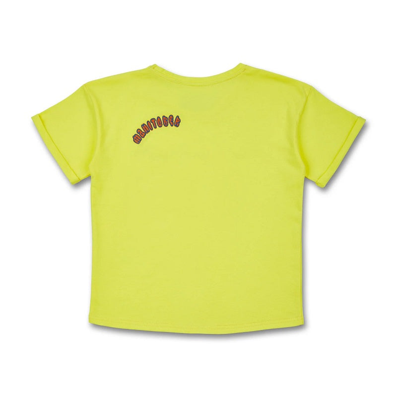 Manitober - Animals Relaxed T-Shirt yellow