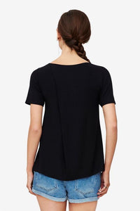 Milker - Stillshirt Zelina schwarz Shirt