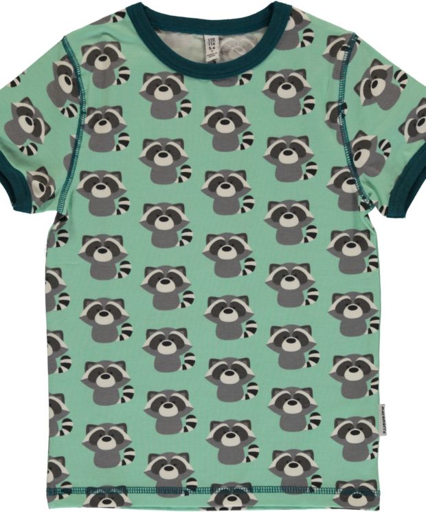 Top SS Raccoon. T-Shirt kurze Aermel