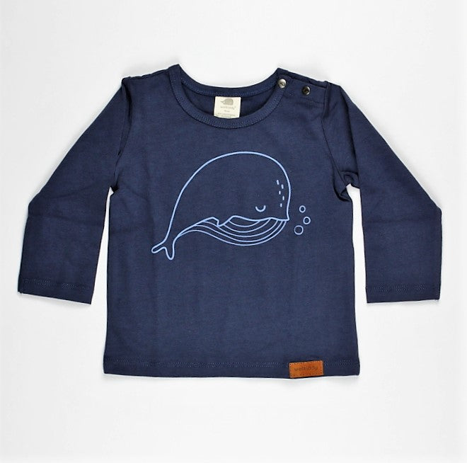 Walkiddy - Shirt -Cute Whales marine