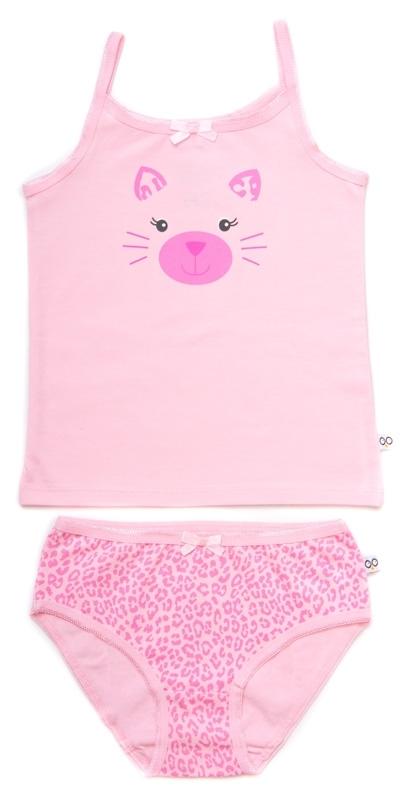 Zoocchini - Unterwäsche-Set Katze rosa Unterwäsche